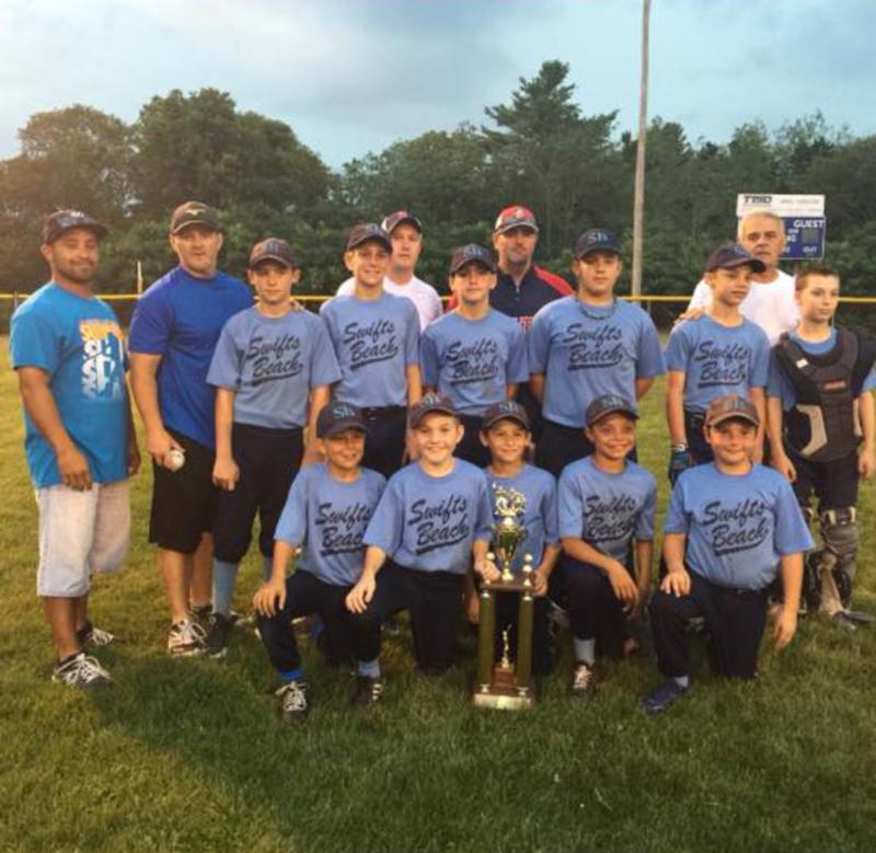 Front row left to right- Kyle Faria, Nic Petronelli, Mookie Petrone, Elijah Walz, Matt PalinBack row left to right- Orlando Guadalupe, Chris Thornell, Tony Petrone, Mike Johnson, Glenn Sass, Conor Reidy, Jason Reidy, Riley Thornell, Orlando Guadalupe, Aidan, Ron Frazier, Aidan Sass. COURTESY CHRIS THORNELL
